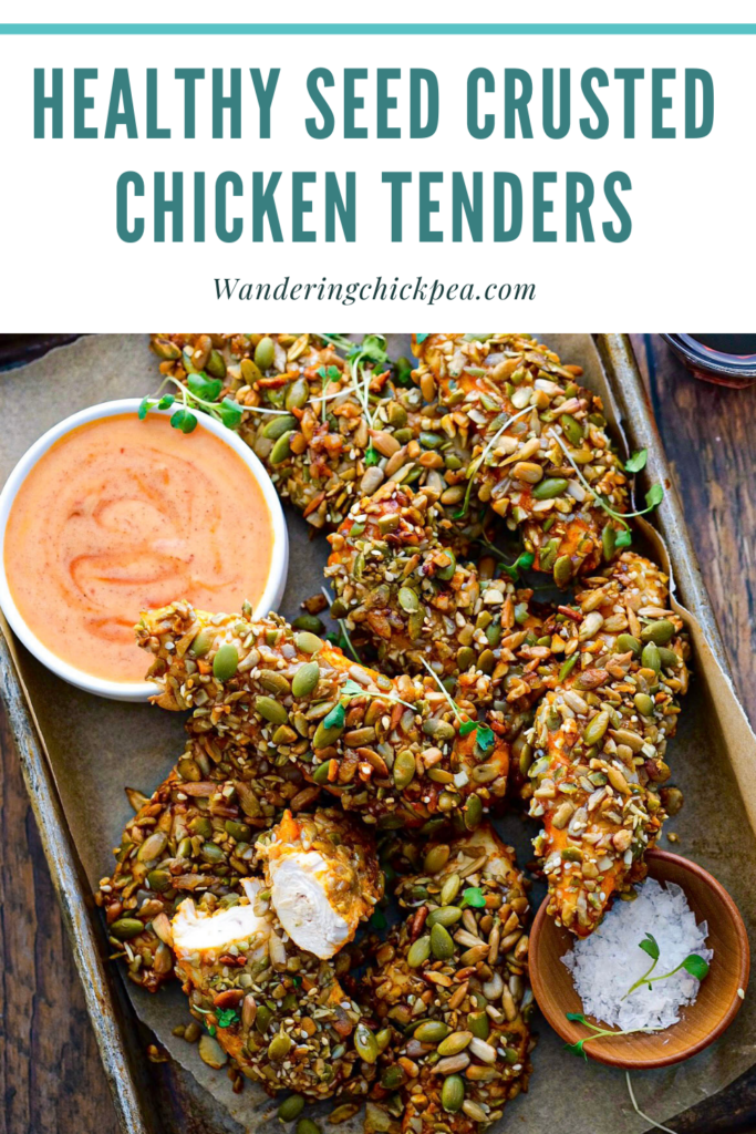 seed crusted chicken tenders