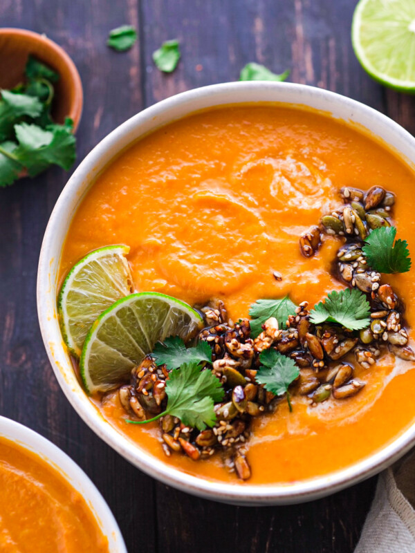 Miso Sweet Potato Carrot Soup