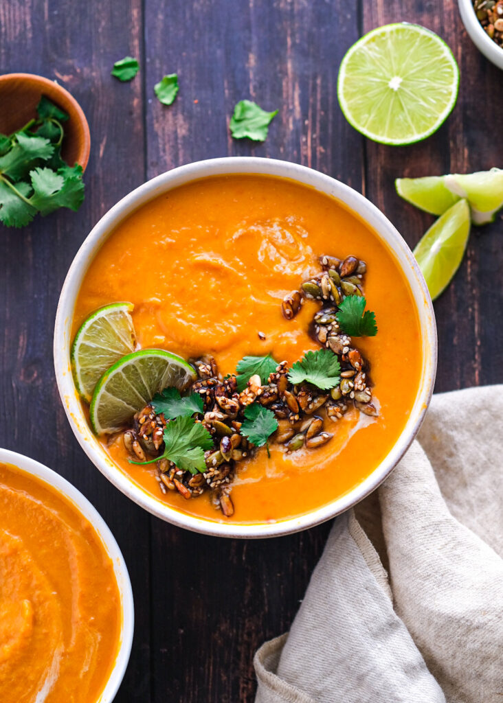 miso sweet potato carrot soup