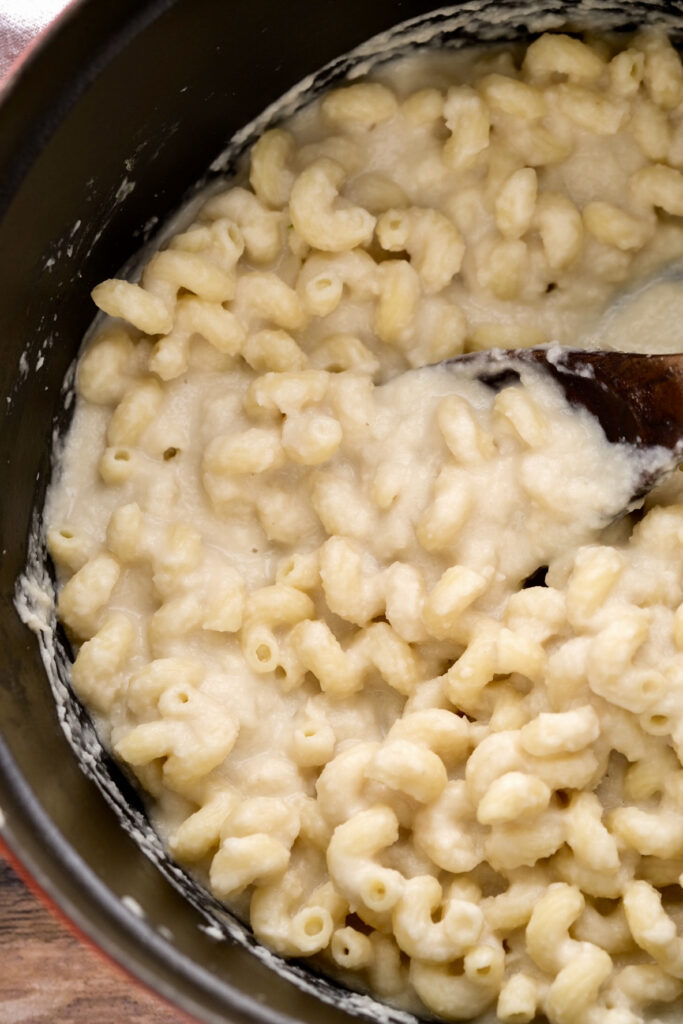 Vegan cauliflower Mac and cheese
