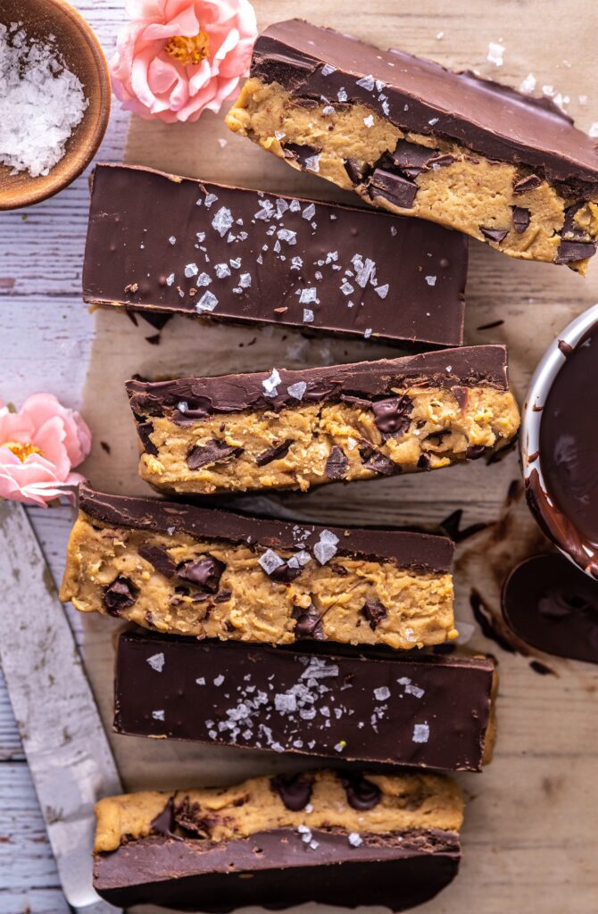 Vegan chickpea cookie dough recipe