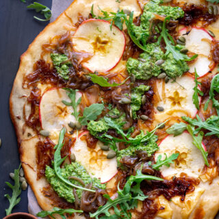 Apple flatbread