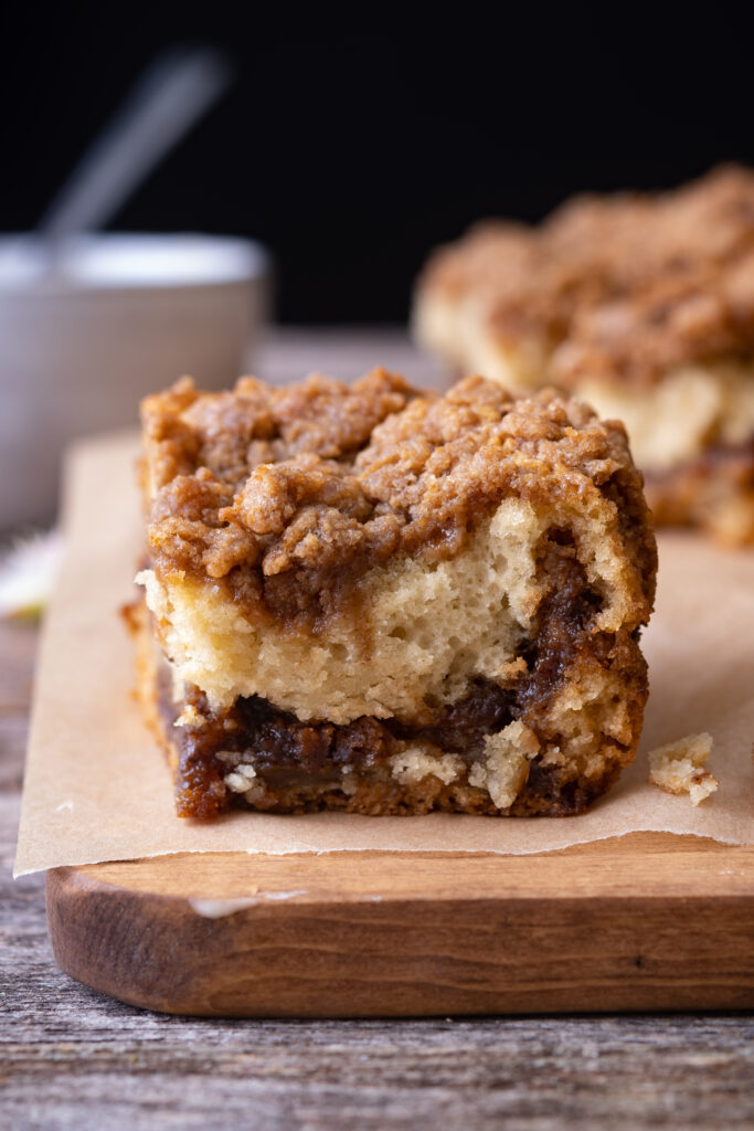 vegan maple brown sugar coffee cake