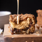 Vegan maple brown sugar coffee cake