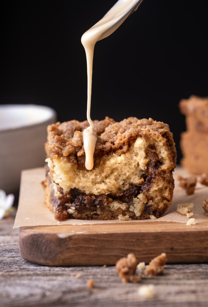 vegan maple brown sugar coffee cake
