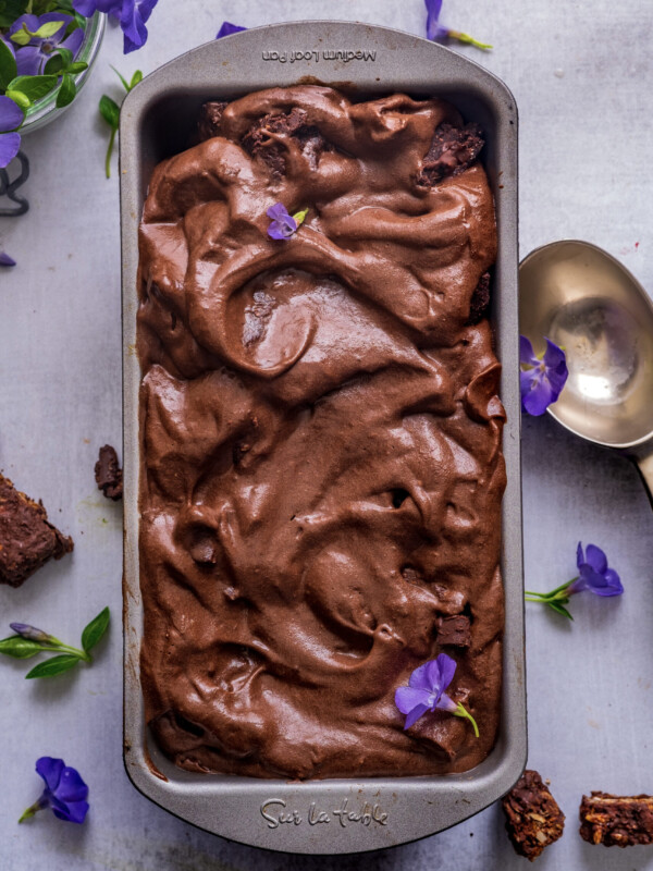 no churn brownie batter avocado ice cream