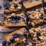 whole wheat blueberry buckle