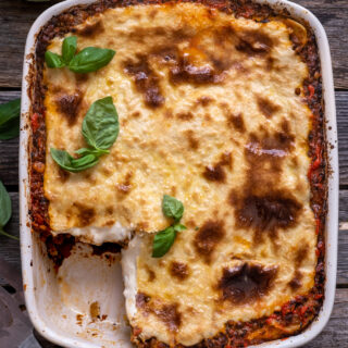 vegan lasagna bolognese