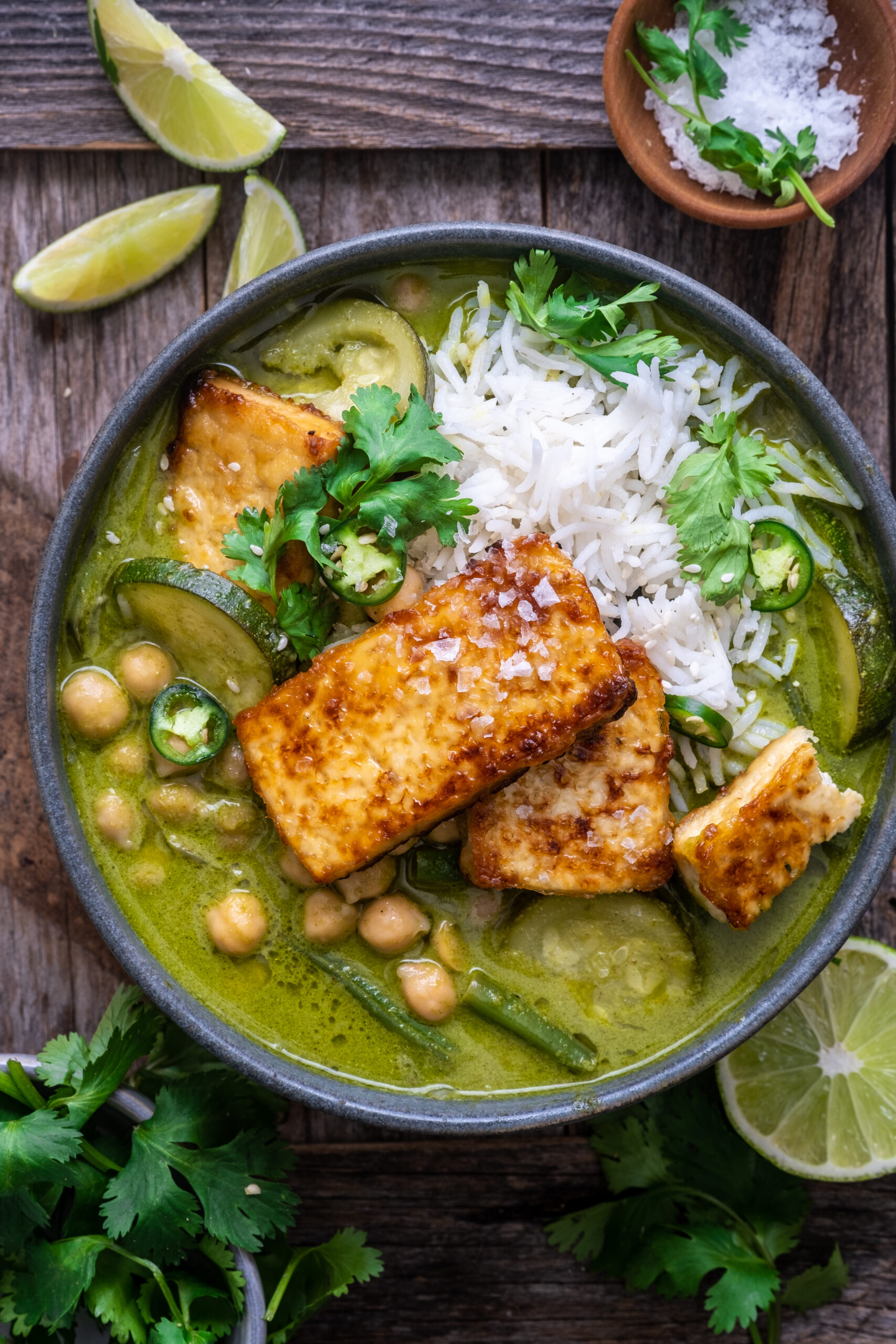 spicy coconut lime curry