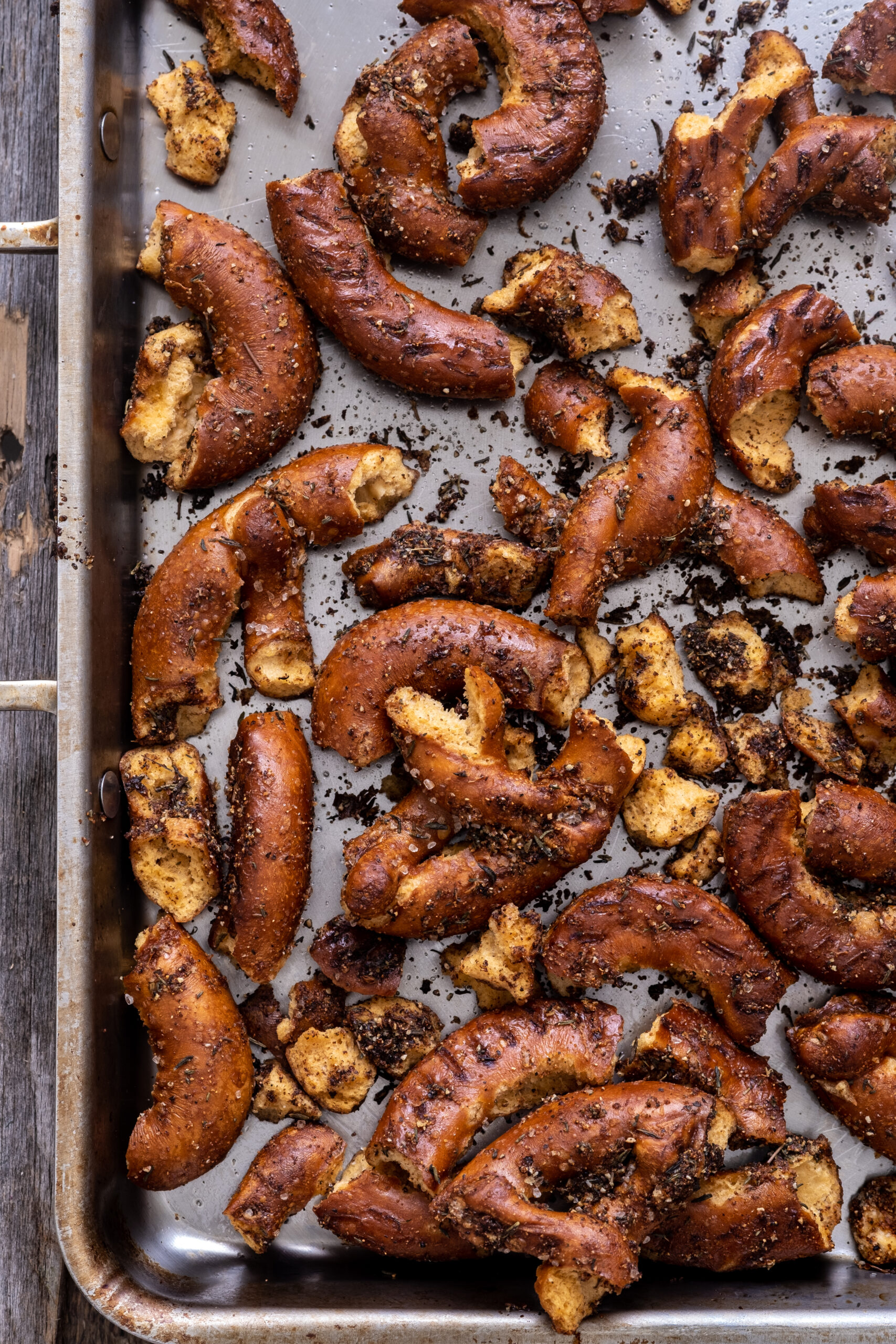 seasoned pretzels