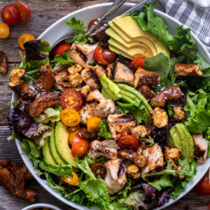 grilled honey mustard chicken salad