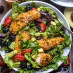 cornmeal crusted chicken salad