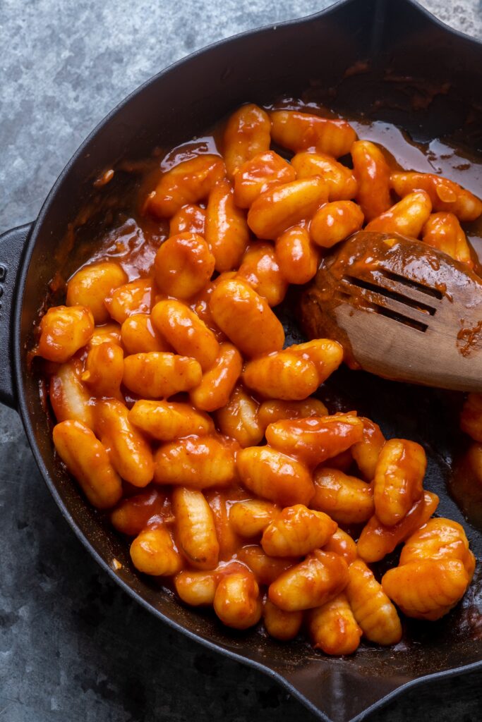 20 Minute Gochujang Gnocchi
