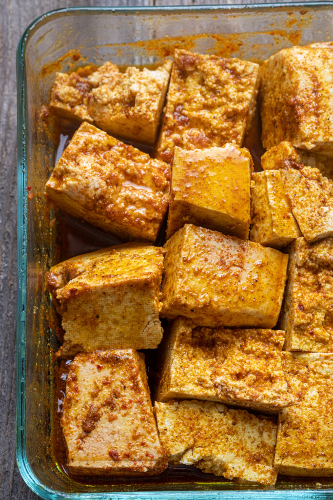 Grilled Tofu Shawarma Bowls