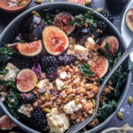 Fig and Farro grain bowls