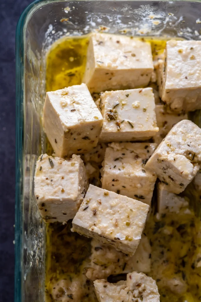 Tofu feta