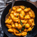 creamy pumpkin gnocchi