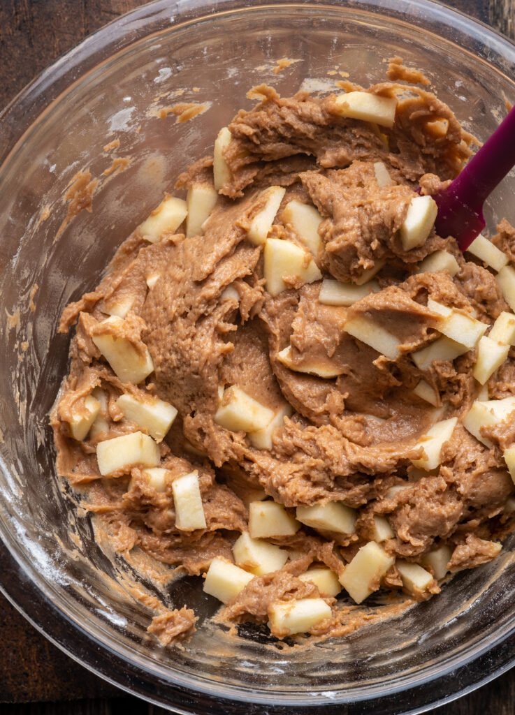 Vegan apple butter blondies 