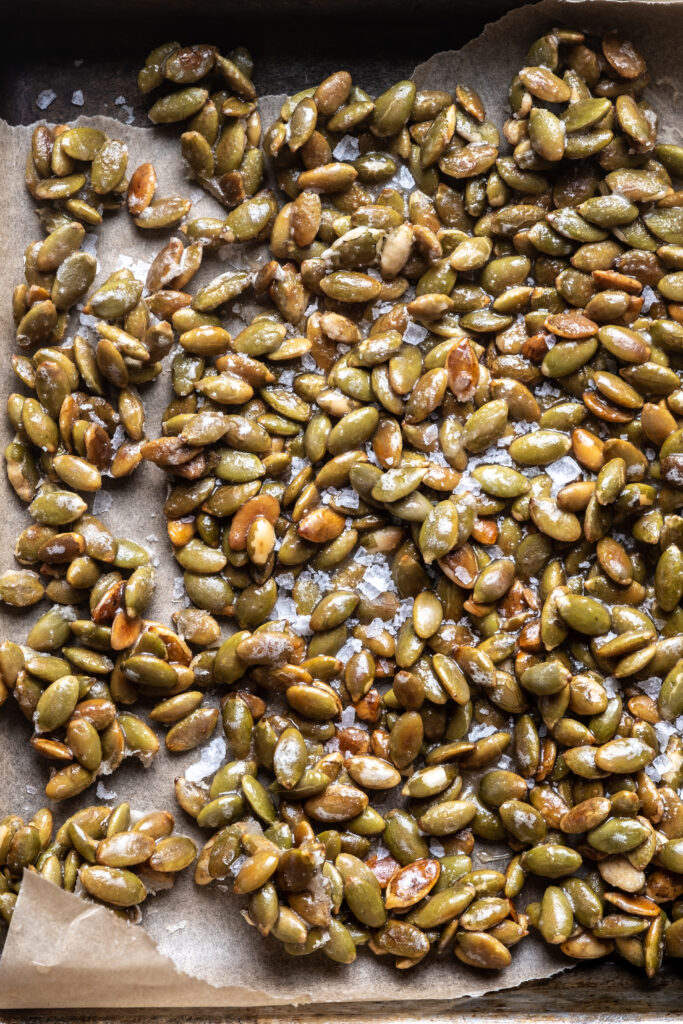 Maple pumpkin seed clusters 