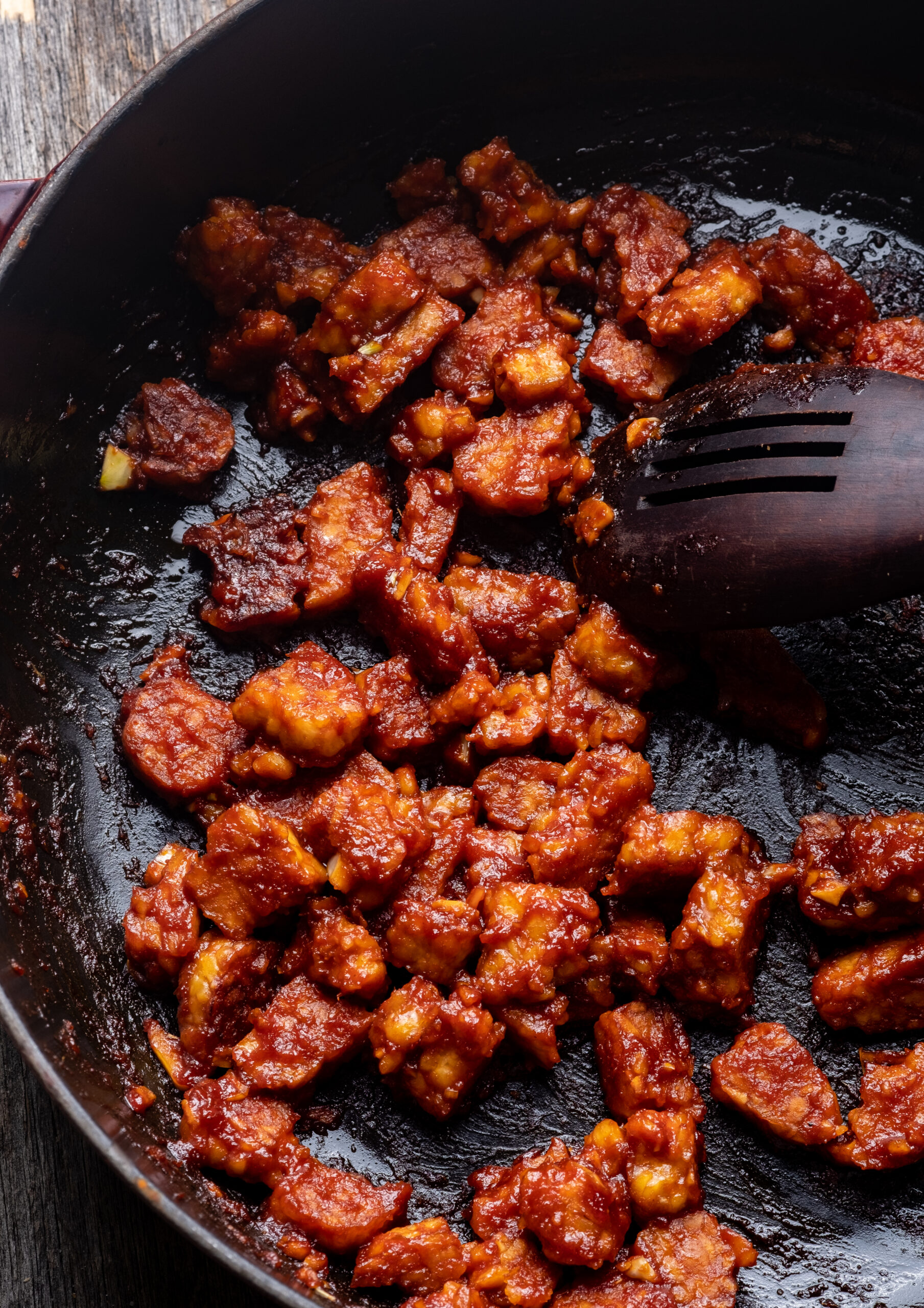Korean BBQ tempeh 