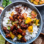 Korean BBQ Tempeh with Citrus Salad