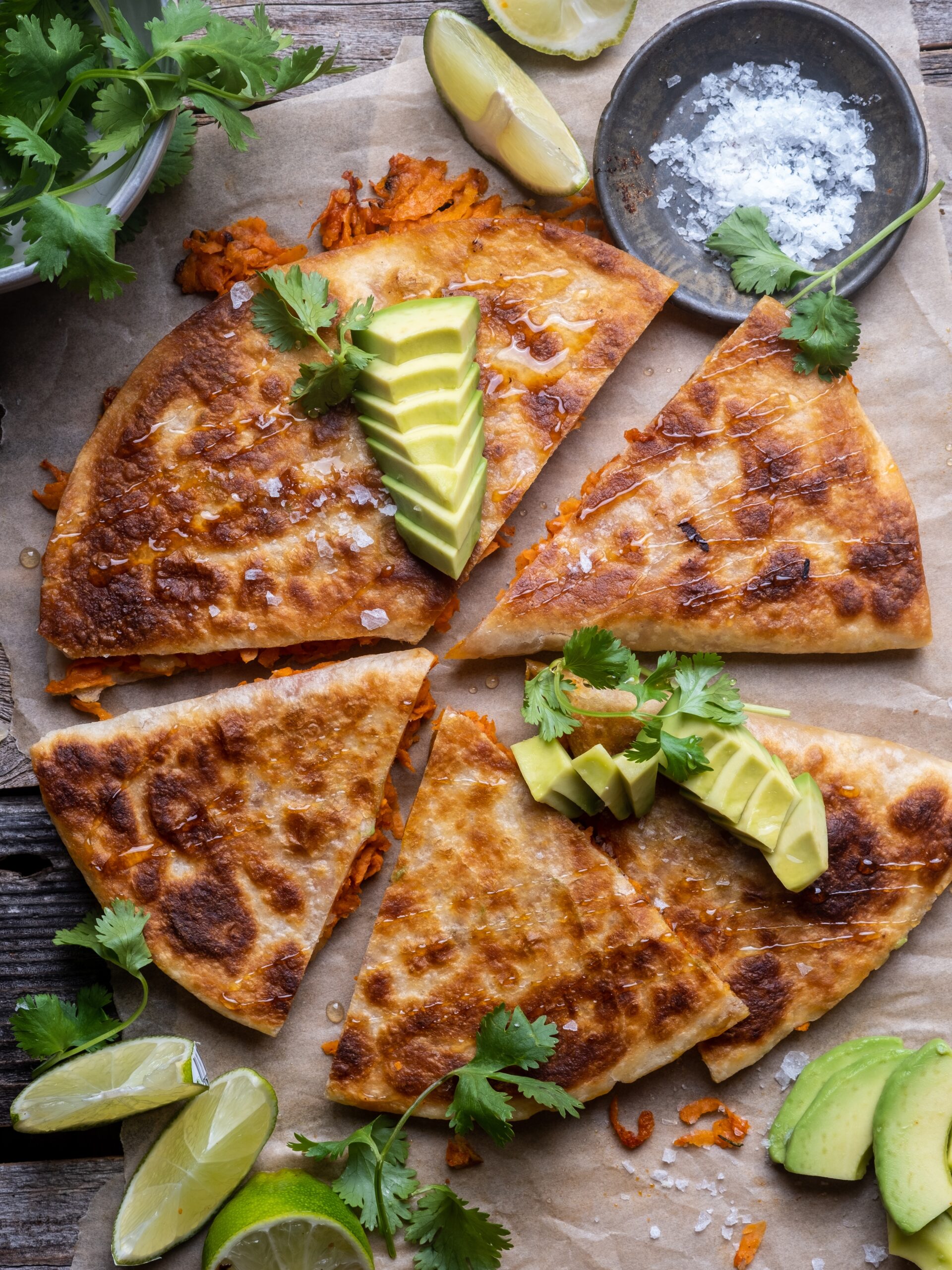 Simple Sweet Potato Quesadillas