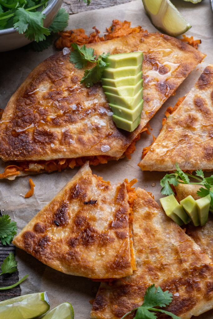 Simple Sweet Potato Quesadillas