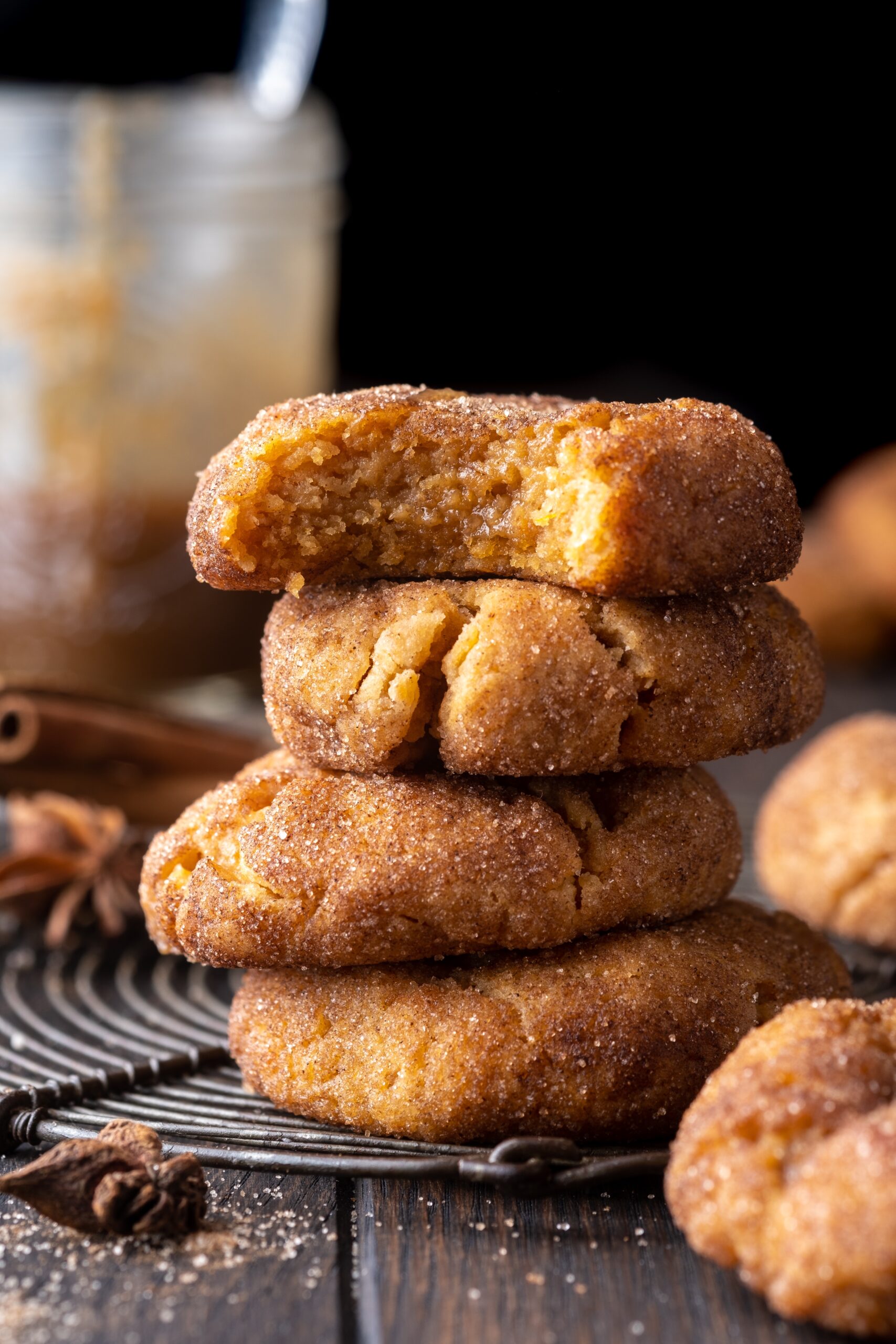 Vegan Sweet Potato Snickerdoodles