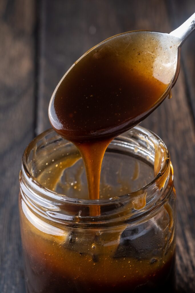 Vegan caramel sauce