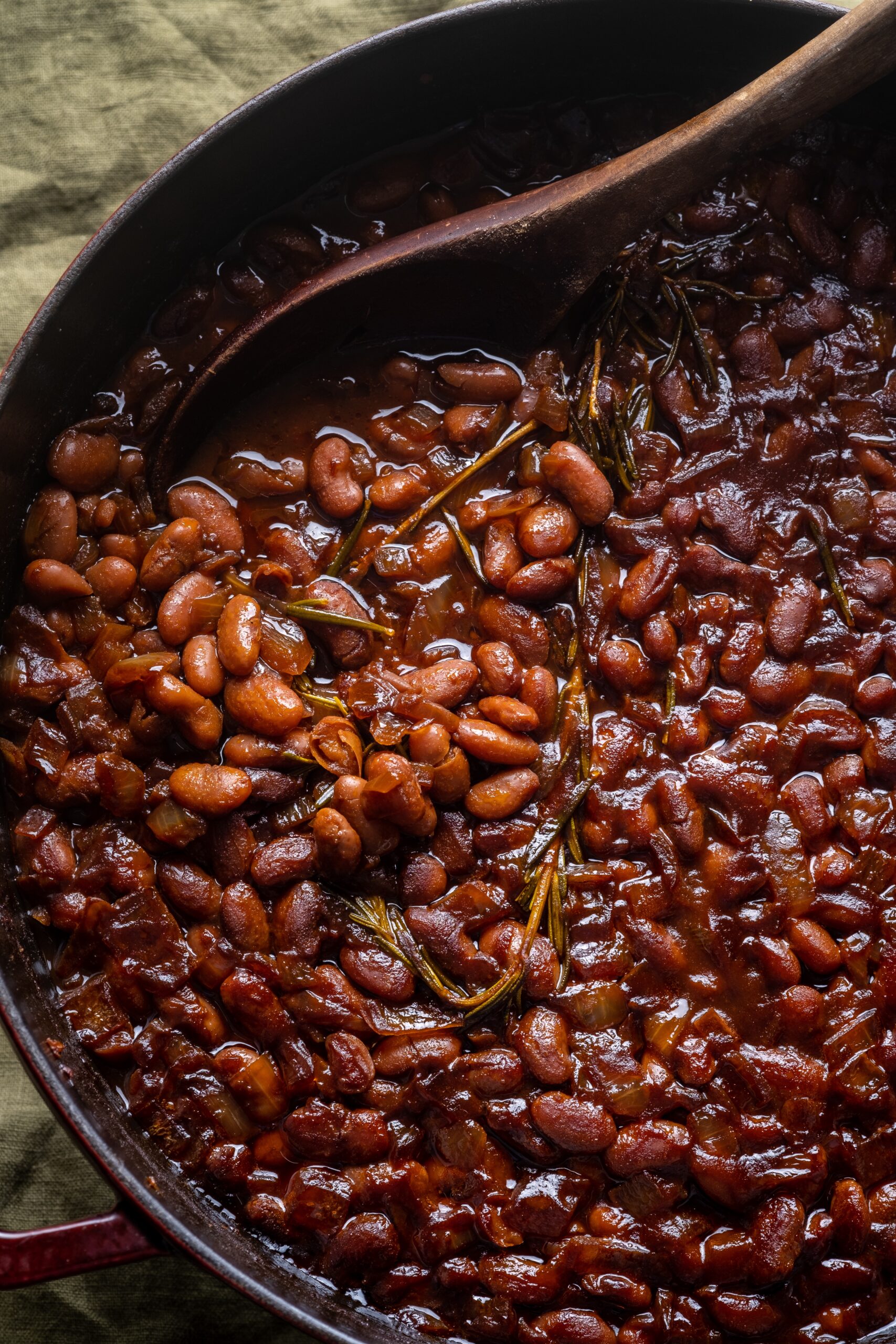 Apple Cider Baked Beans
