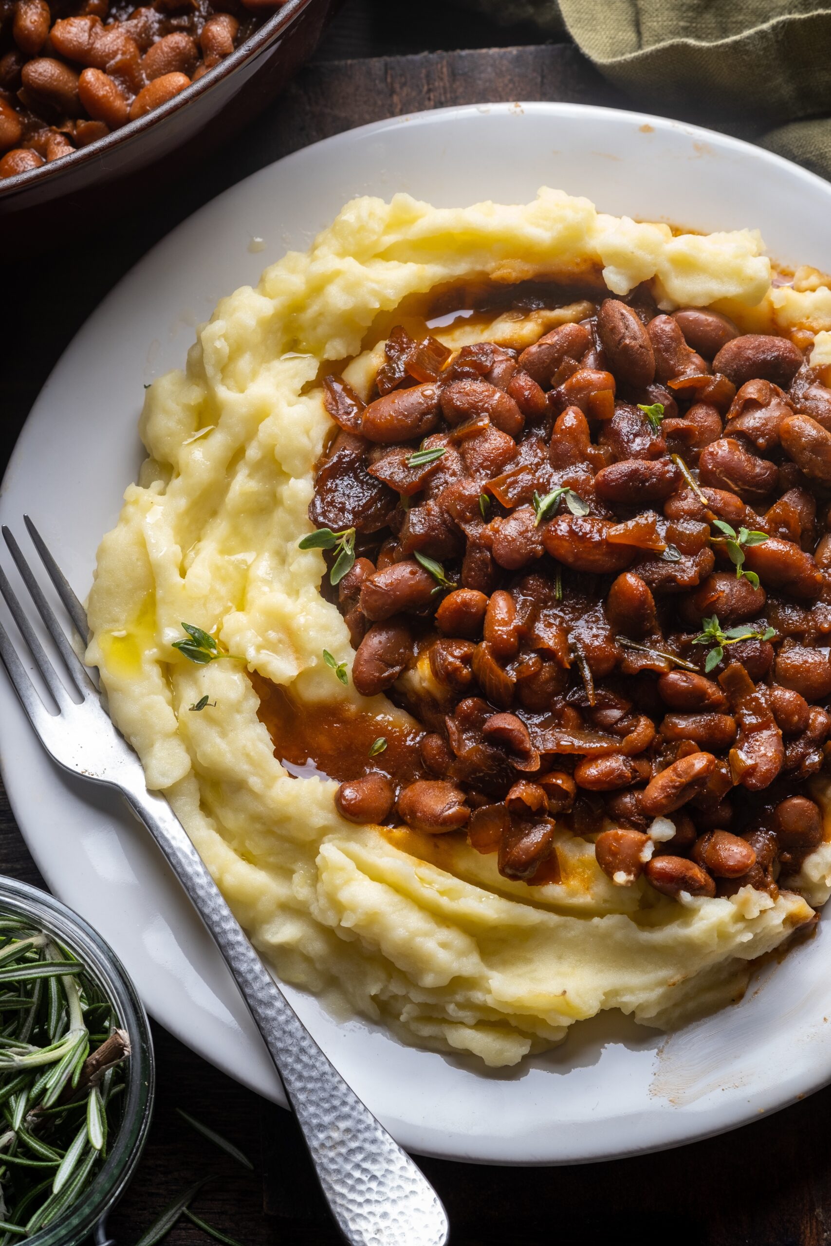 Apple Cider Baked Beans