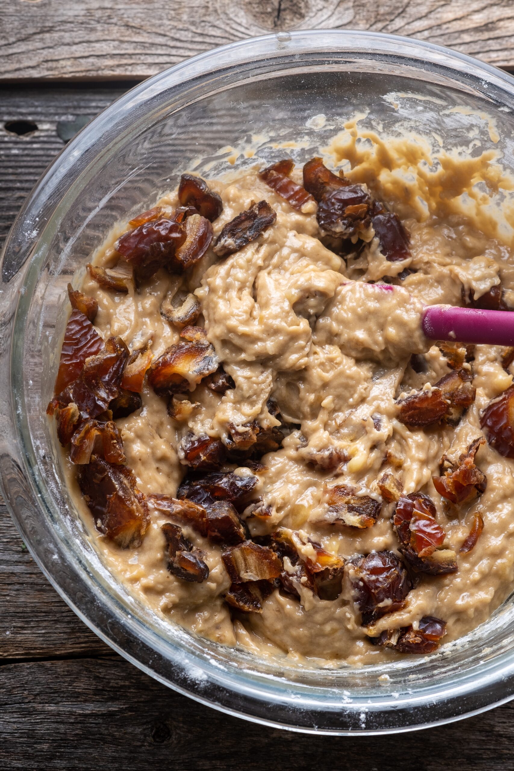 Vegan tahini Date Banana Bread 