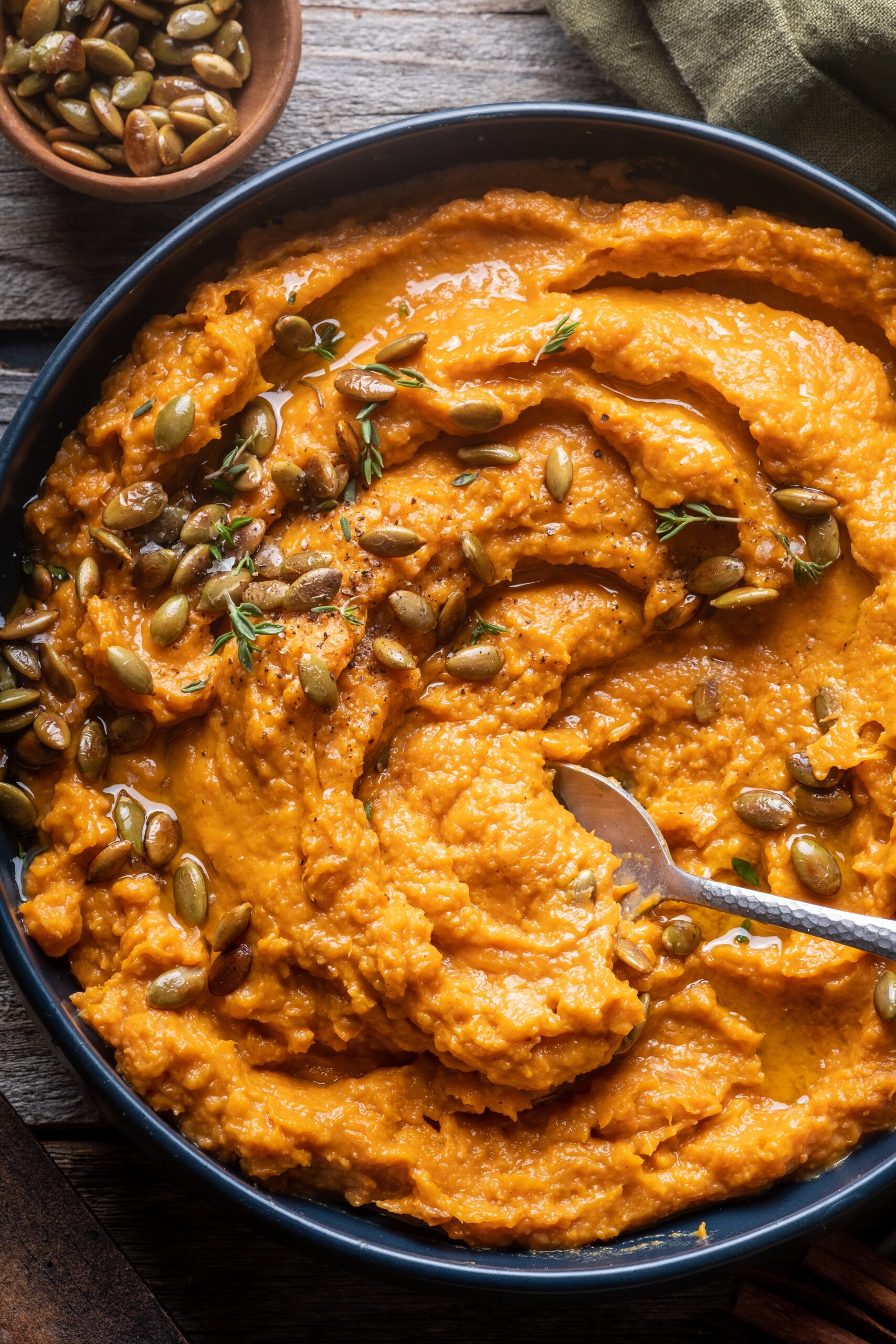 Miso Mashed Sweet Potatoes