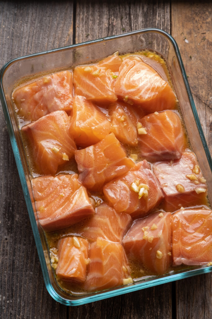 Honey Lime Salmon Bowls