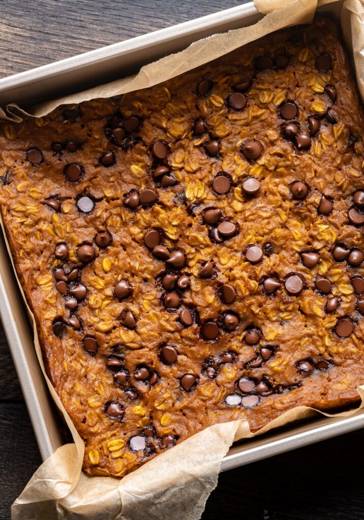 Pumpkin Baked Oatmeal