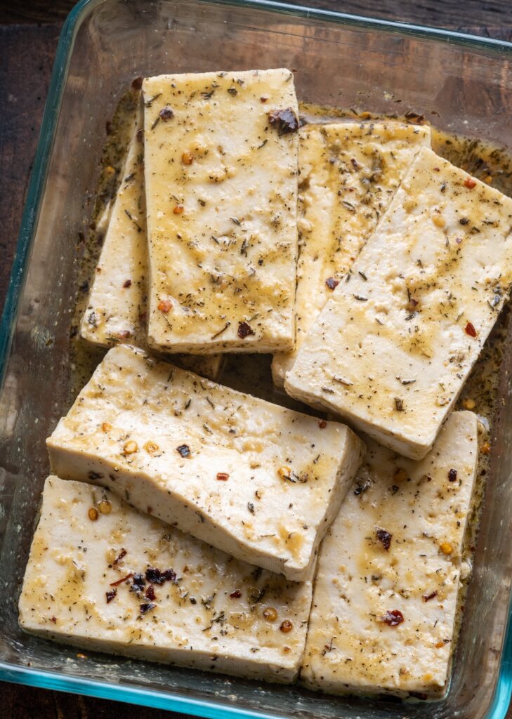 hot honey tofu
