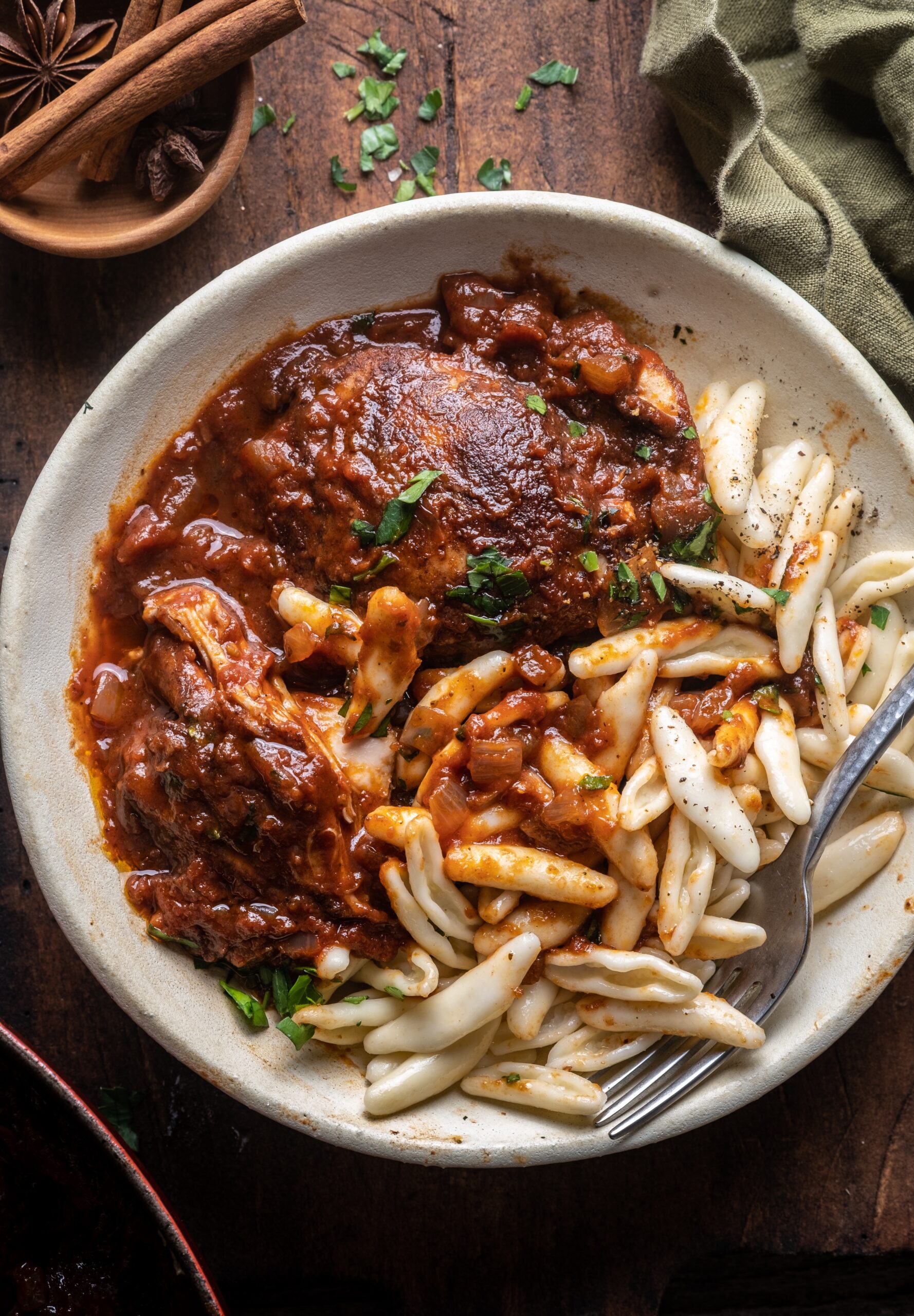 Cinnamon Chicken Stew