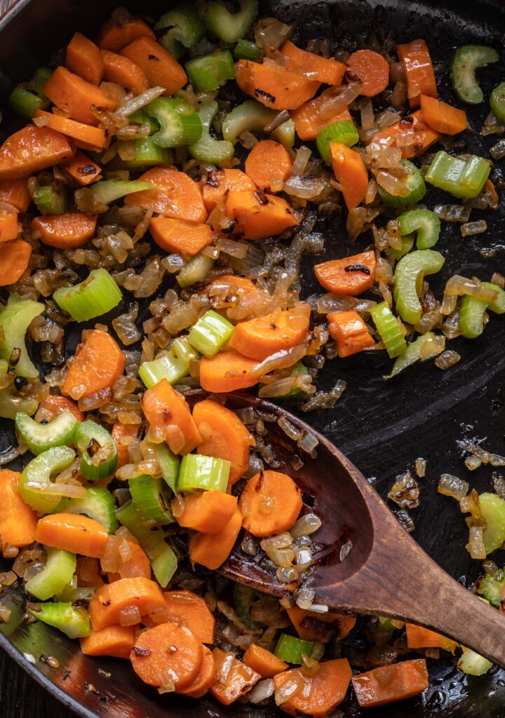 Carrots and celery