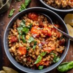 one pot sun dried tomato farro