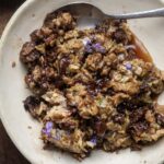 Chocolate Chip Zucchini Baked Oatmeal