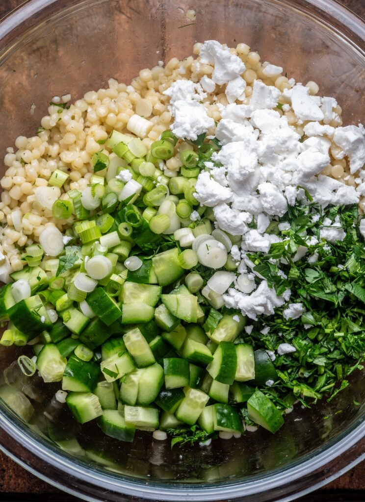 Lemon Herb Couscous Salad