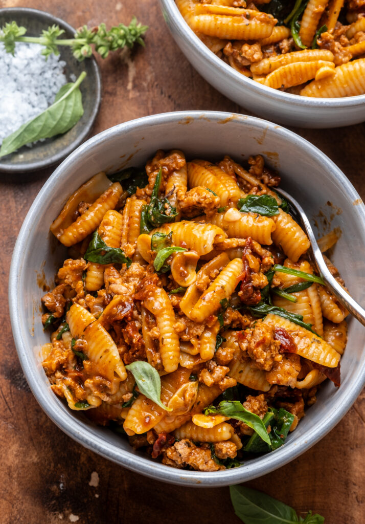 One Pot Tuscan Pasta