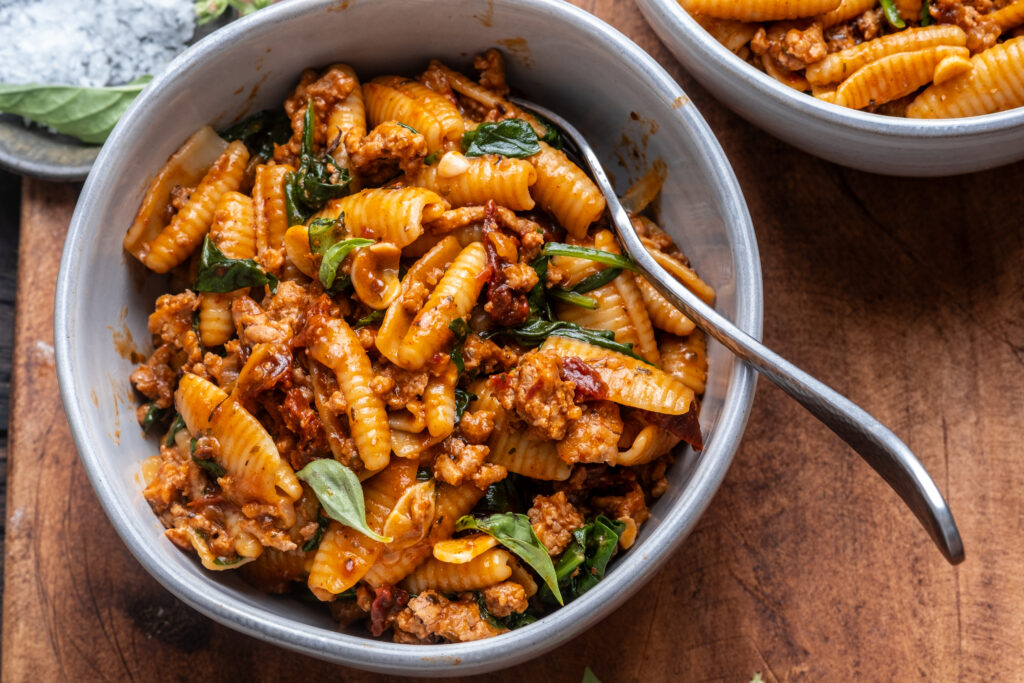 One Pot Tuscan Pasta