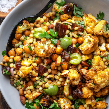 Roasted Cauliflower & Fregola Salad
