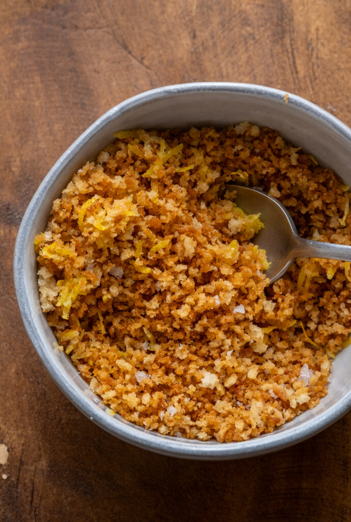 Lemony breadcrumbs 