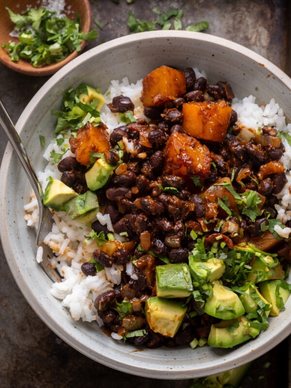 Chipotle Roasted Butternut Squash and Black Beans