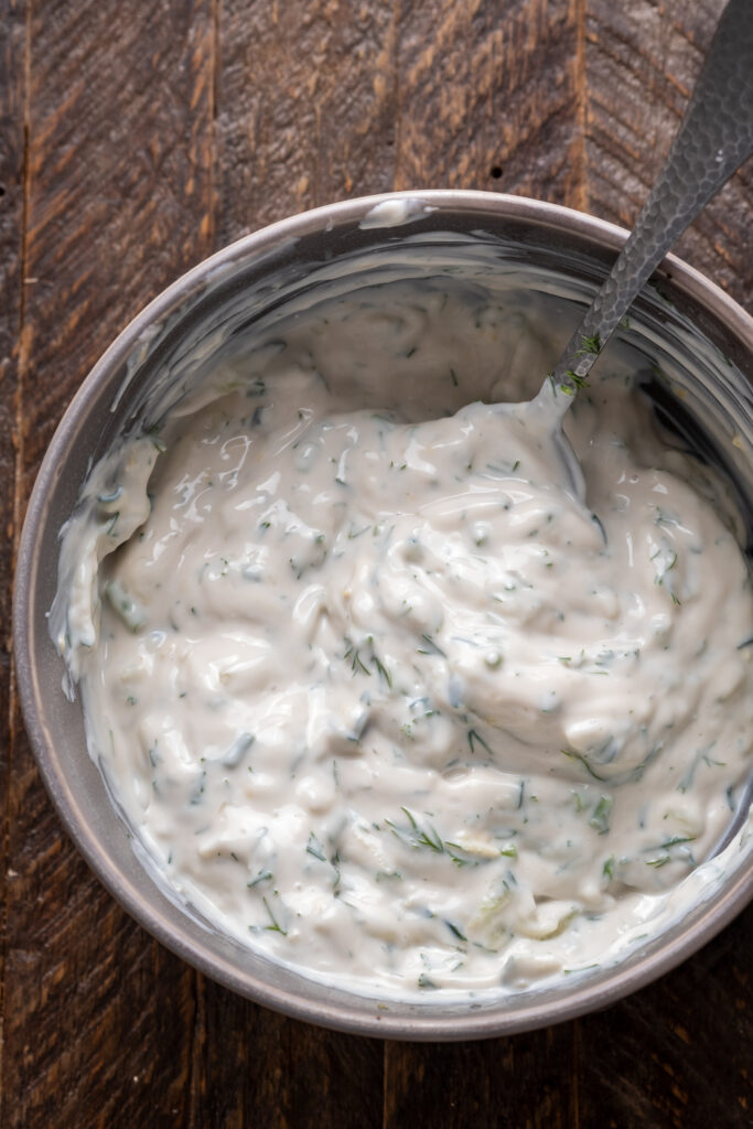 Cucumber yogurt