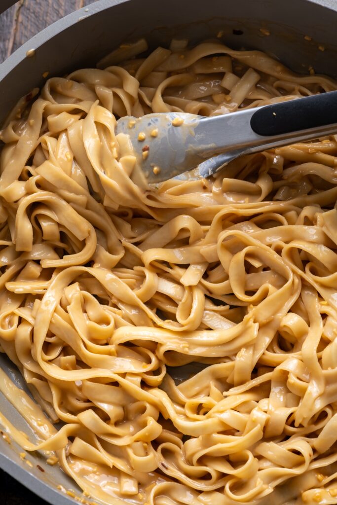 Spicy Almond Butter Noodles