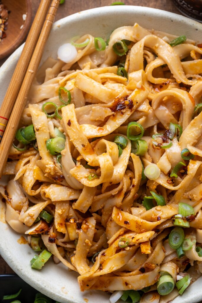 Spicy Almond Butter Noodles