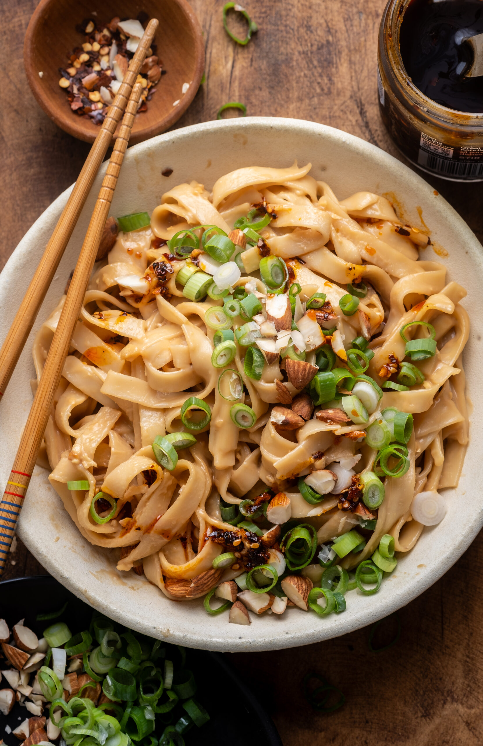 Spicy Almond Butter Noodles